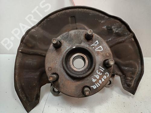 Used Right front steering knuckle TOYOTA COROLLA Verso (ZER_, ZZE12_, R1_) 1.8 (ZNR11_, ZNR11R) (129 hp) 17187023