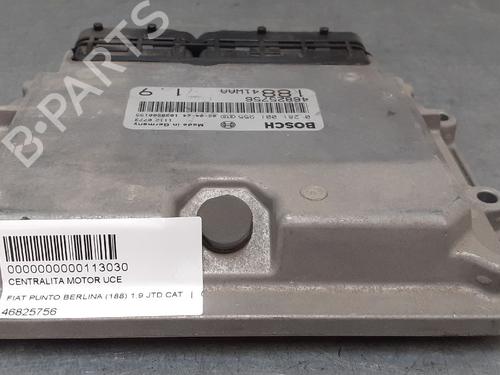 Used Engine control unit (ECU) FIAT PUNTO (188_) 1.9 JTD 80 (188.237, .257, .337, .357) (80 hp) 12691489