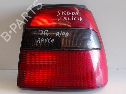 Right taillight SKODA FELICIA I Estate (6U5) 1.6 (75 hp) 12729150