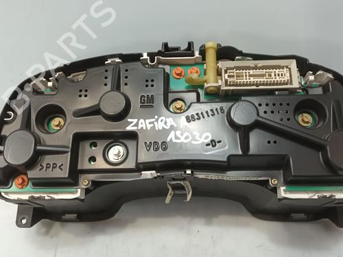 Instrument cluster OPEL ZAFIRA A MPV (T98) 2.2 DTI 16V (F75) | BP30110986C47 