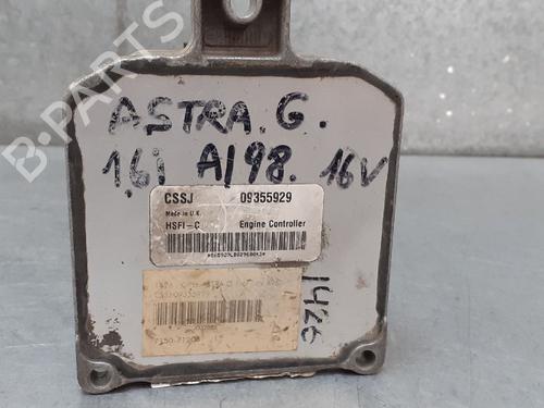Engine control unit (ECU) OPEL ASTRA G Hatchback (T98) 1.6 16V (F08, F48) | BP12756998M57 
