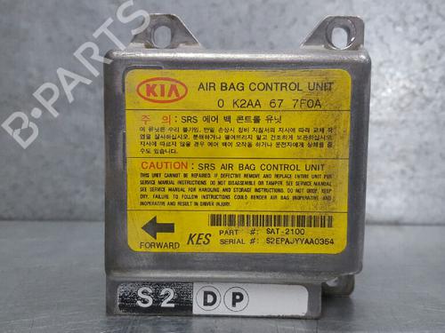 Airbag styreenhed KIA SHUMA I (FB) 1.5 i 16V (AFB242) (88 hp) 12726902