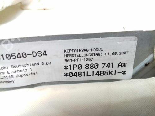 Left curtain airbag SEAT LEON (1P1) 1.6 TDI | BP12759077C11 