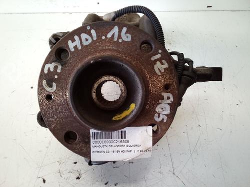 Used Left front steering knuckle CITROËN C3 I (FC_, FN_) 1.6 16V HDi (90 hp) 12744884