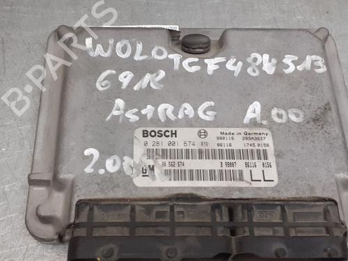 Engine control unit (ECU) OPEL ASTRA G Hatchback (T98) 2.0 DI (F08, F48) | BP12726582M57 