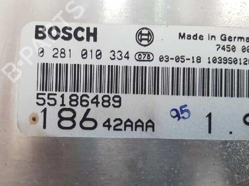 Engine control unit (ECU) FIAT MULTIPLA (186_) 1.9 JTD 110 | BP12743882M57 