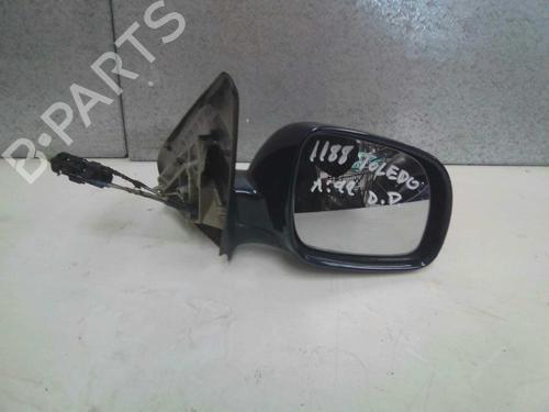 Used Right mirror SEAT TOLEDO II (1M2) 1.6 (100 hp) 12801416