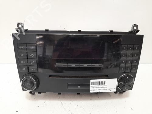 Bilradio MERCEDES-BENZ C-CLASS Coupe (CL203) C 200 CDI (203.707) (122 hp) 12783544