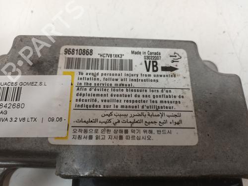 Kollisjonspute styreenhet CHEVROLET CAPTIVA (C100, C140) 3.2 4WD | BP16752557M53 