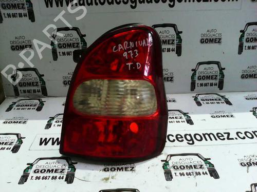 Used Right taillight KIA CARNIVAL I (UP) 2.9 TDi (126 hp) 12798926