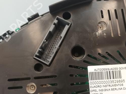 Instrument cluster OPEL INSIGNIA A (G09) 2.0 CDTI (68) | BP19581753C47 