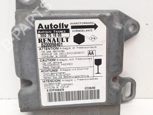Steuergerät Airbag für RENAULT KANGOO (KC0/1_) D 55 1.9 (KC0D) (54 hp) 12714205