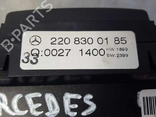 Climate control MERCEDES-BENZ S-CLASS (W220) S 320 CDI (220.026, 220.126) | BP12712997I5 