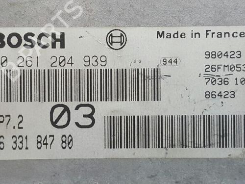 Engine control unit (ECU) CITROËN XSARA (N1) 1.6 i | BP12698091M57 