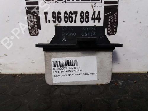 Used Heater resistor Heater resistor SUBARU IMPREZA Coupe (GFC) [1993-2000] 12901697 12901697
