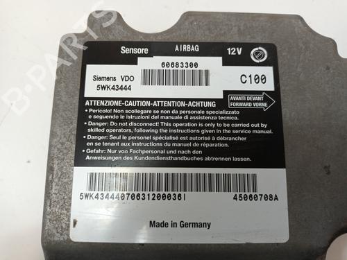 ECU airbags ALFA ROMEO GT (937_) 1.9 JTD (937CXN1B) | BP16401538M53 