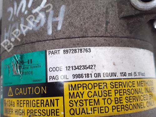 AC compressor HONDA CIVIC VII Hatchback (EU, EP, EV) 1.7 CTDi (EP4, EU9) | BP12776361M34 