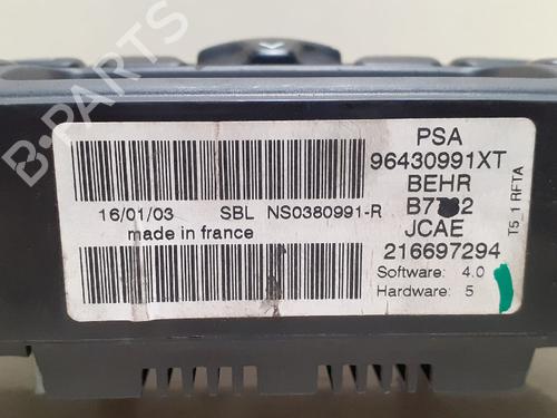 Climate control PEUGEOT 307 (3A/C) 1.6 16V | BP12763768I5 
