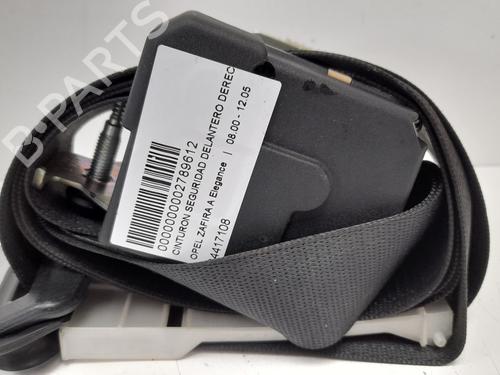 Used Front right seatbelt OPEL ZAFIRA A MPV (T98) 2.0 DTI 16V (F75) (101 hp) 12777494