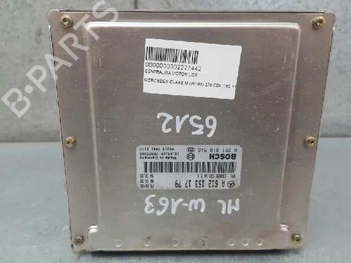 Engine control unit (ECU) MERCEDES-BENZ M-CLASS (W163) ML 270 CDI (163.113) (163 hp) 12748087