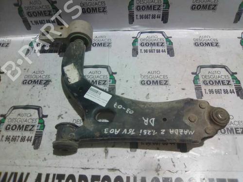Used Right front suspension arm MAZDA 2 (DY) 1.2 (DY3W) (75 hp) 12757401