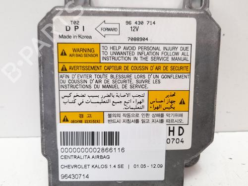 Used ECU airbags CHEVROLET AVEO / KALOS Hatchback (T200) 1.4 16V (94 hp) 12780708