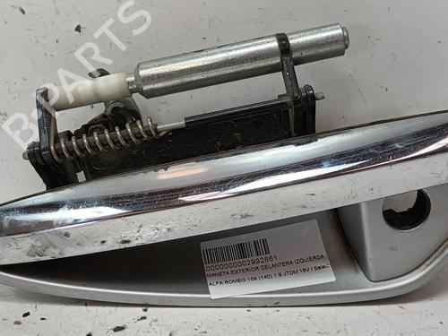 Used Front left exterior door handle ALFA ROMEO 159 (939_) 1.9 JTDM 16V (939AXC1B, 939AXC12) (150 hp) 15487901