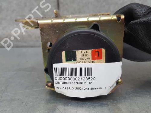 Used Front left seatbelt MINI MINI Convertible (R52) One (90 hp) 12742746