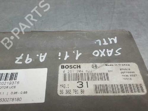 Engine control unit (ECU) CITROËN SAXO (S0, S1) 1.1 X, SX | BP12746862M57 