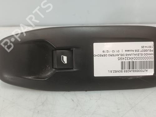 Used Right front window switch PEUGEOT 208 I (CA_, CC_) [2012-2021]  29861556