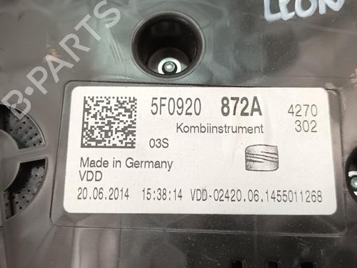 Instrument cluster SEAT LEON ST (5F8)  | BP12792057C47 