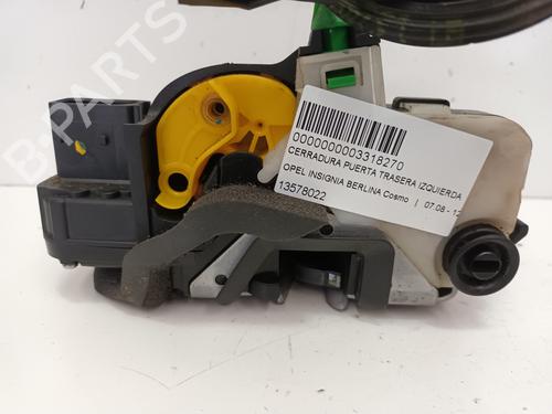 Rear left lock OPEL INSIGNIA A (G09) 2.0 CDTI (68) | BP12792630C100 