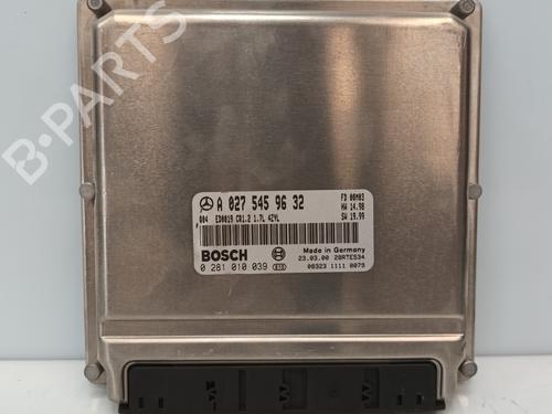 Used Engine control unit (ECU) MERCEDES-BENZ A-CLASS (W168) A 170 CDI (168.008) (90 hp) 19269780