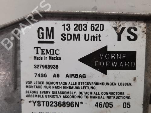 Airbag module OPEL MERIVA A MPV (X03) 1.7 CDTI (E75) | BP12762380M53 