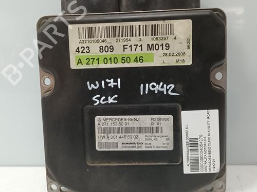 Used Engine control unit (ECU) MERCEDES-BENZ SLK (R171) 200 Kompressor (171.445) (184 hp) 20694480