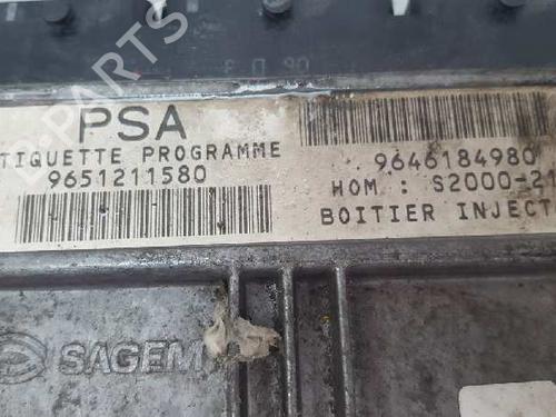 Engine control unit (ECU) PEUGEOT 106 II (1A_, 1C_) 1.4 i | BP12731096M57 
