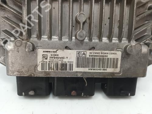 Engine control unit (ECU) CITROËN C2 (JM_) 1.4 HDi | BP19417745M57 