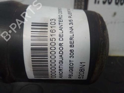 Used Right front shock absorber PEUGEOT 306 (7B, N3, N5) 1.9 SLD (68 hp) 12803058
