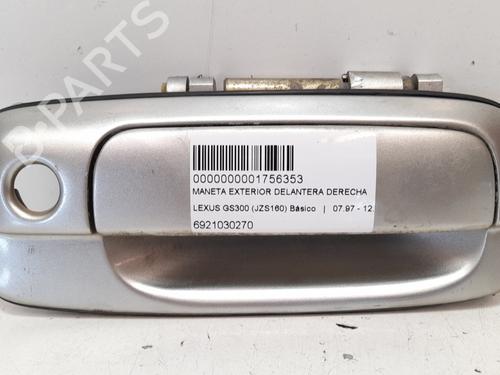 Front right exterior door handle LEXUS GS (_S16_) 300 (JZS160_, JZS160R) | BP12720743C129 