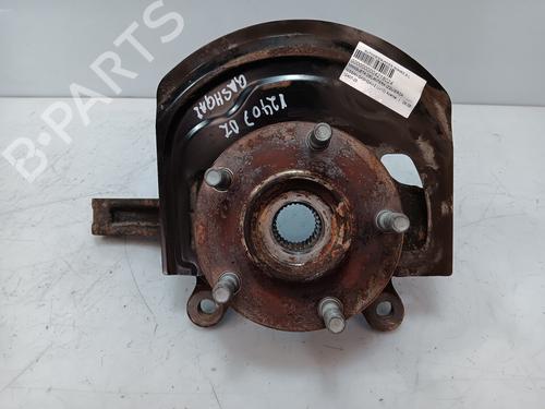 Used Left front steering knuckle NISSAN QASHQAI / QASHQAI +2 I (J10, NJ10, JJ10E) 2.0 dCi (150 hp) 25867663