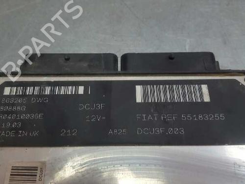 Engine control unit (ECU) FIAT DOBLO Box Body/MPV (223_) 1.9 D (223ZXB1A) | BP12745285M57