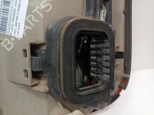 Left taillight OPEL ZAFIRA A MPV (T98) 2.0 DTI 16V (F75) | BP16380406C34 