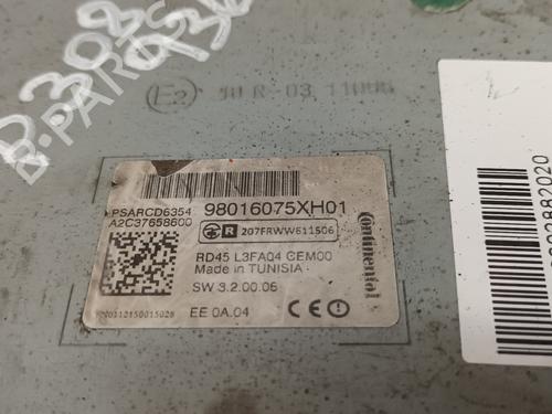 Radio PEUGEOT 308 I (4A_, 4C_)  | BP12781236E6 