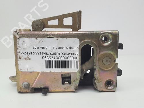Rear right lock CITROËN SAXO (S0, S1) 1.1 X, SX | BP12720697C99 