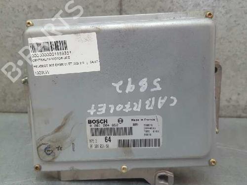 Used Engine control unit (ECU) PEUGEOT 306 Convertible (7D, N3, N5) 2.0 16V (132 hp) 12726235