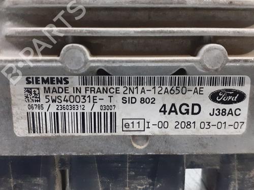 Engine control unit (ECU) FORD FUSION (JU_) 1.4 TDCi | BP12766872M57 