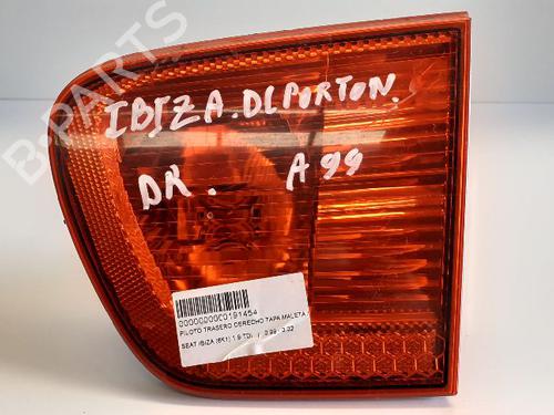 Used Right tailgate light SEAT IBIZA II (6K1) 1.9 TDI (110 hp) 12729190