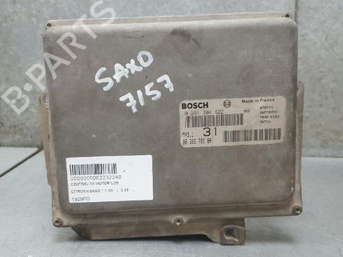 Used Engine control unit (ECU) CITROËN SAXO (S0, S1) 1.1 X, SX (60 hp) 12748266