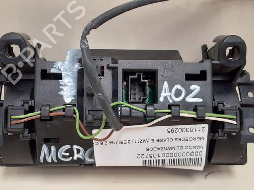 Climate control MERCEDES-BENZ E-CLASS (W211) E 240 (211.061) | BP12687150I5 