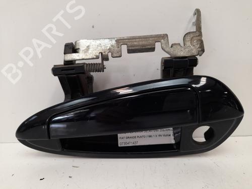 Used Front left exterior door handle FIAT GRANDE PUNTO (199_) 1.3 D Multijet (75 hp) 12761661
